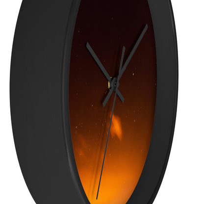 "Heavenly Blaze" - Die Alien-Wanduhr