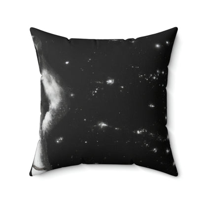 "A Celestial Sea Dance" - The Alien Square Pillow