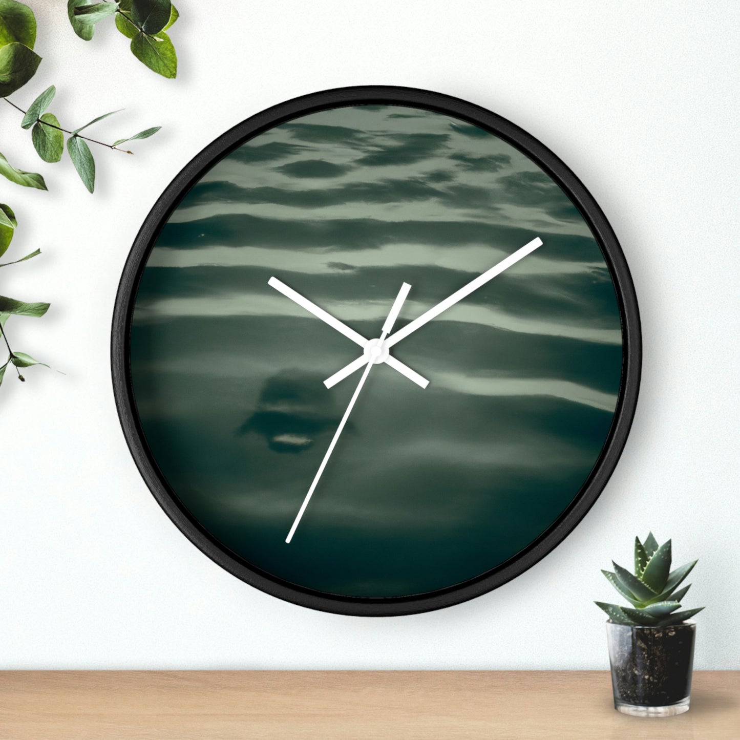 "Hidden Depths". - The Alien Wall Clock