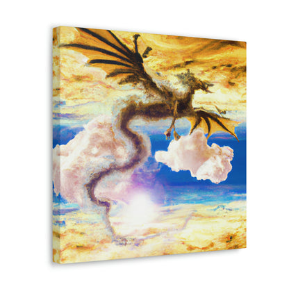 "A Heavenly Blaze with a Mystic Dragon" - The Alien Canva