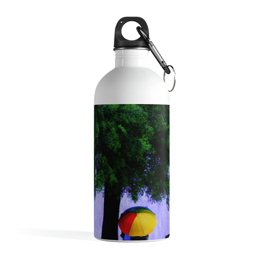 "Beneath the Rainy Sky." - The Alien Stainless Steel Water Bottle