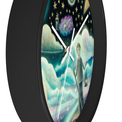 "A Sea of Diamonds in the Night" - The Alien Wall Clock