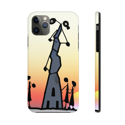 "Forgotten in the Sunset" - The Alien Tough Phone Cases