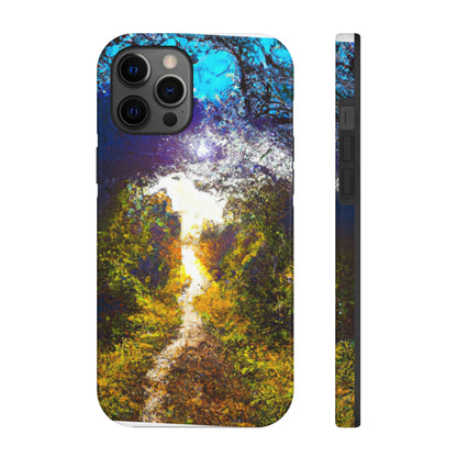 "A Beam of Light on a Forgotten Path" - The Alien Tough Phone Cases