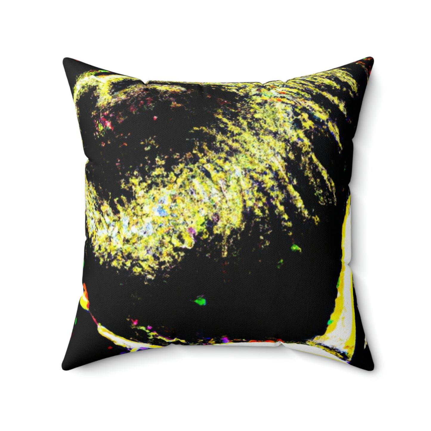 "A Nighttime Spectacle of Wonder" - The Alien Square Pillow