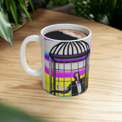 "A Prison of Brilliant Colors" - The Alien Ceramic Mug 11 oz