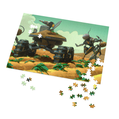 "Harvesting Hope: A Post-Apocalyptic Tale of Robot Farmers" - The Alien Jigsaw Puzzle