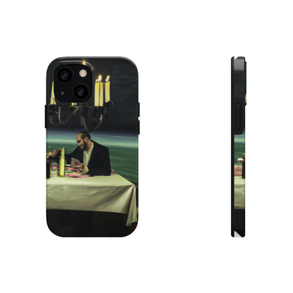 "A Beacon of Romance: An Intimate Candlelit Dinner in a Forgotten Lighthouse" - The Alien Tough Phone Cases