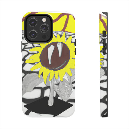 "A Sunflower Withering on a Parched Field" - The Alien Tough Phone Cases