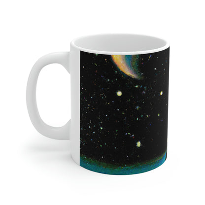 "Un alma perdida conectada a los cielos" - Taza de cerámica The Alien 11 oz