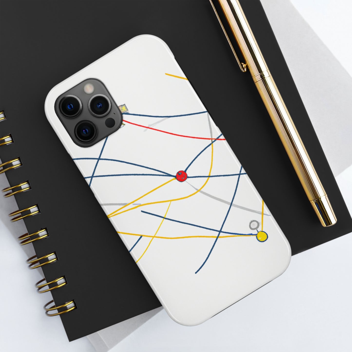 "Exploring the Dynamic Topology: Artful Visualization of a Network Structure." - The Alien Tough Phone Cases