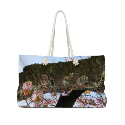 "A Blossoming Reflection" - The Alien Weekender Bag