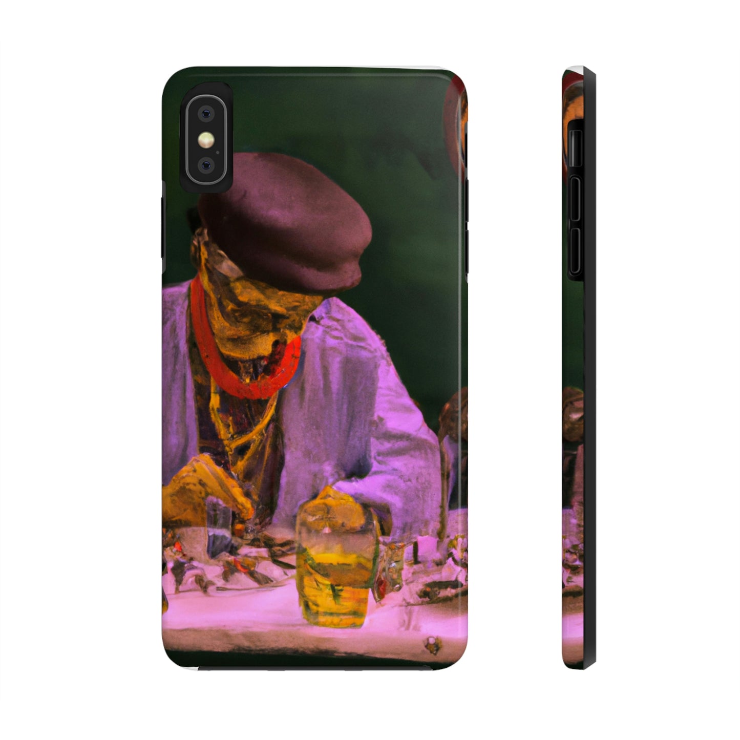 "A Master of Mending: An Elderly Clockmaker Restoring an Antique Timepiece" - The Alien Tough Phone Cases