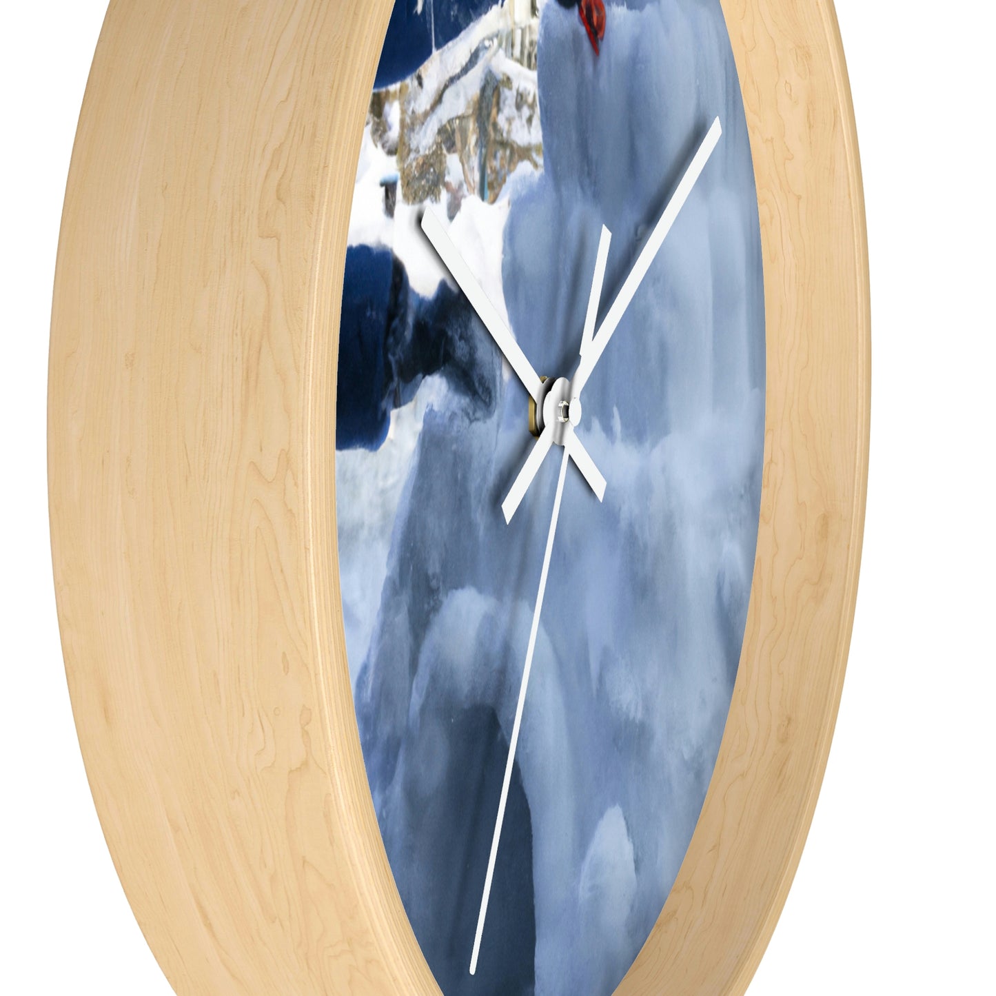 Magical Winter Wonderland - The Alien Wall Clock