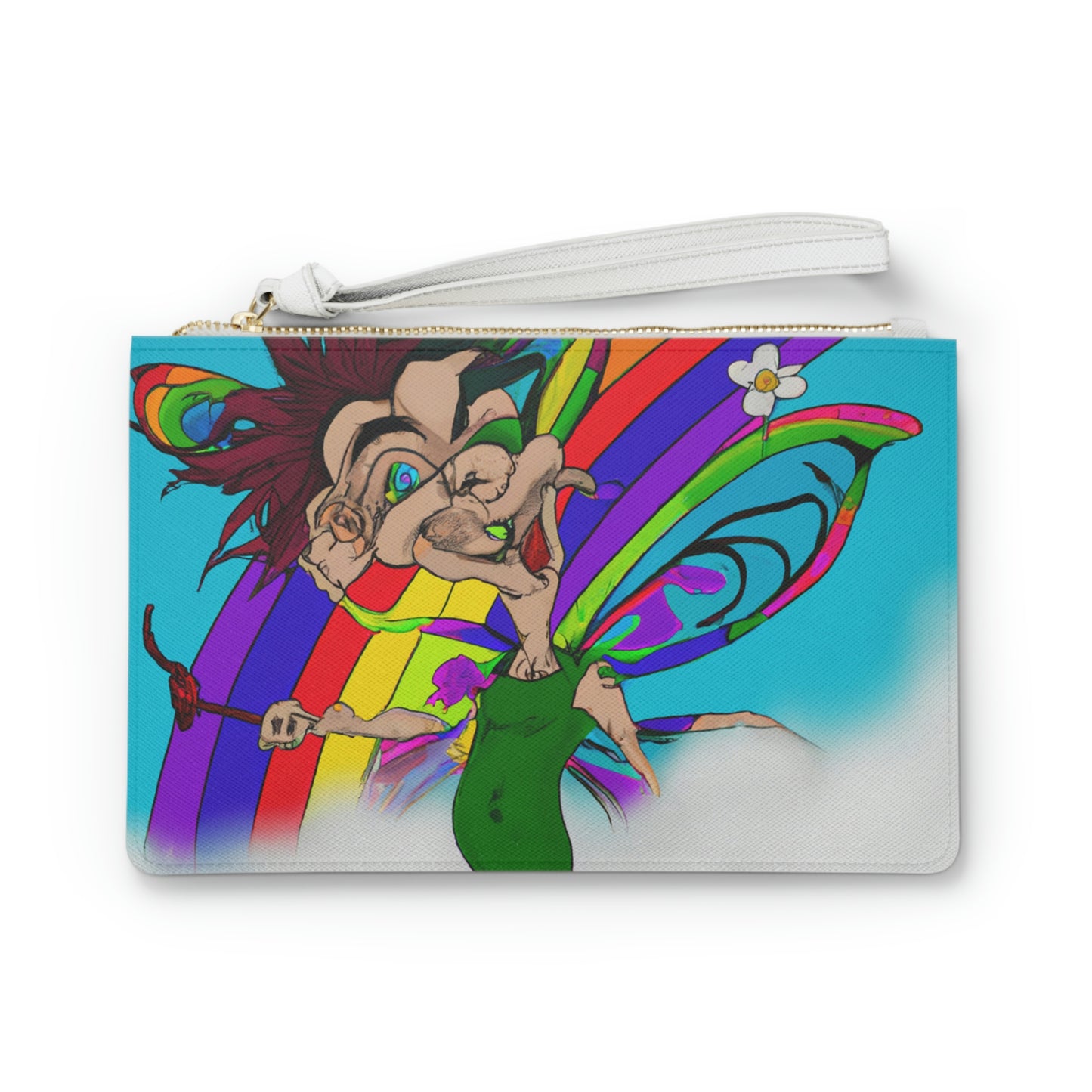 Rainbow Mischief Fairy - The Alien Clutch Bag