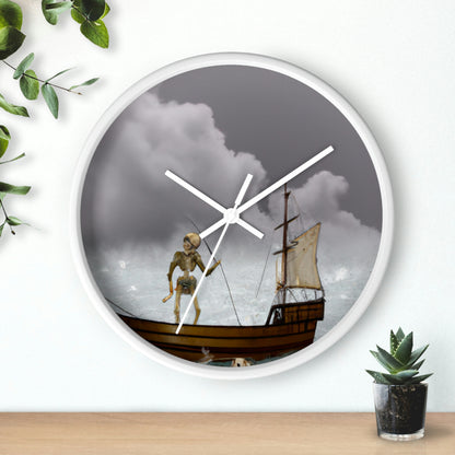 "The Phantom Captain of the Tempest Seas" - The Alien Wall Clock