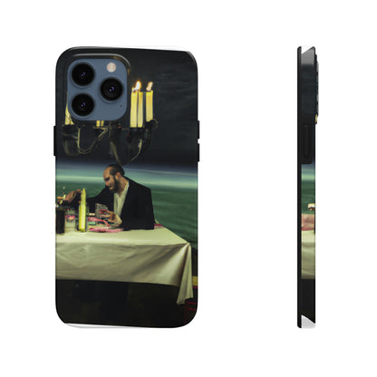 "A Beacon of Romance: An Intimate Candlelit Dinner in a Forgotten Lighthouse" - The Alien Tough Phone Cases