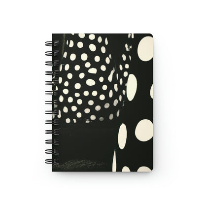 Staring Into The Night Woods - The Alien Spiral Bound Journal