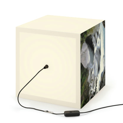 "Canyon Chaos: The Rockslide Race" - The Alien Light Cube Lamp