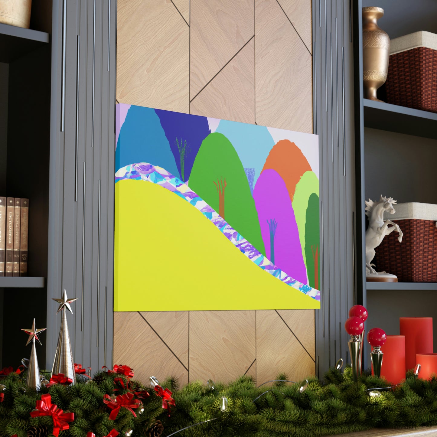 Mountain Optimism Artist - Canvas