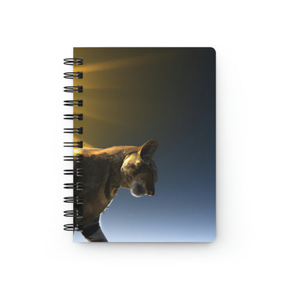 "A Purrfect Sunbeam Moment" - The Alien Spiral Bound Journal