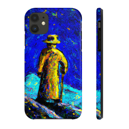 "Lone Mage on the Frozen Summit" - The Alien Tough Phone Cases