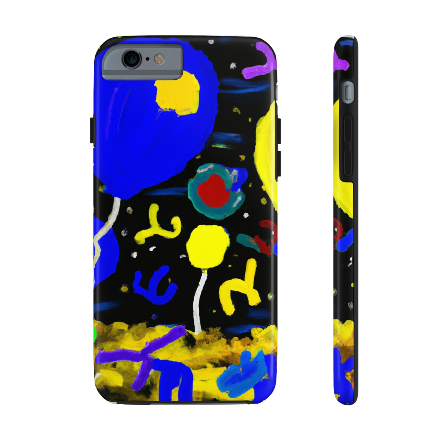 "A Starry Night Rainbow" - The Alien Tough Phone Cases