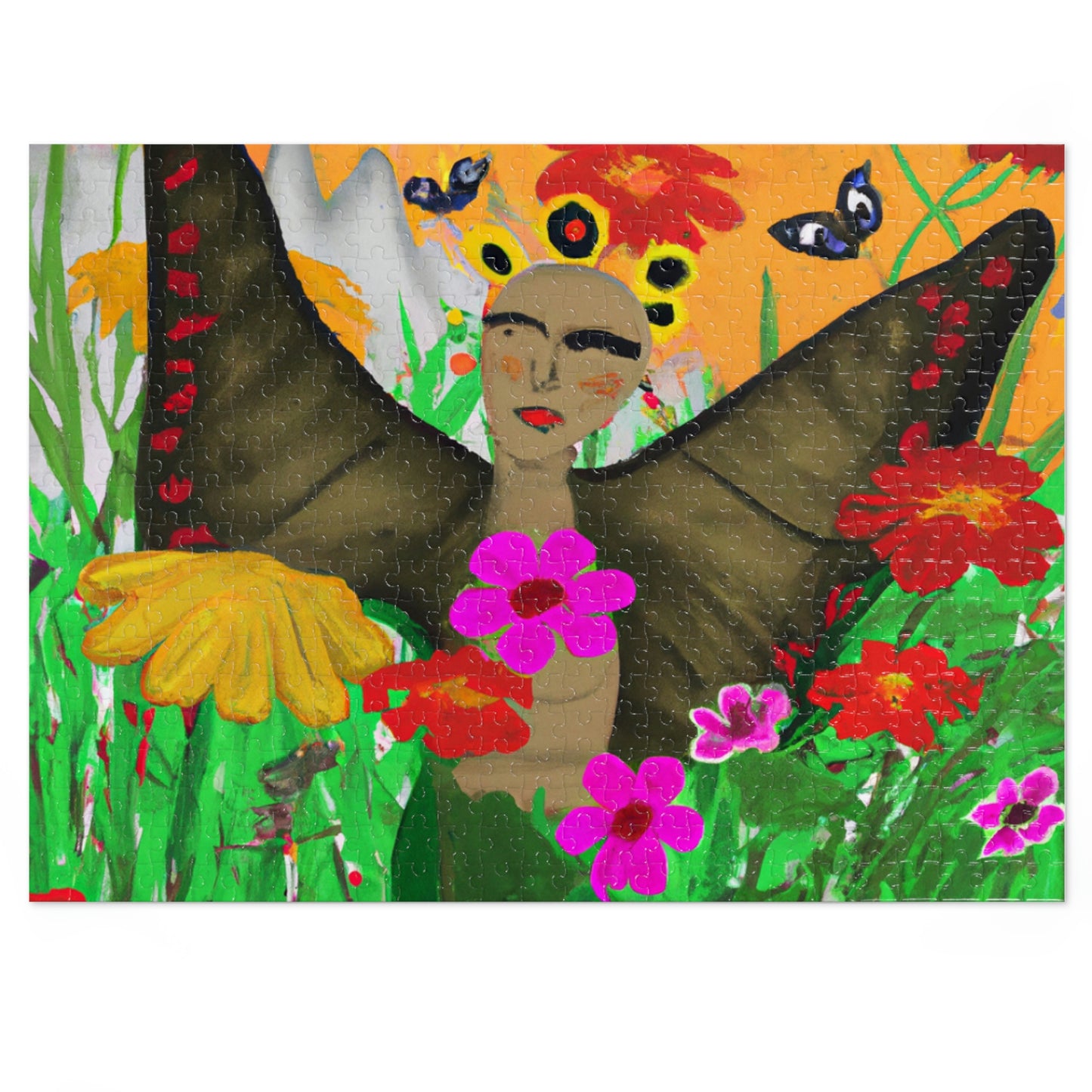 "Butterfly Ballet in the Wildflower Meadow" - The Alien Jigsaw Puzzle