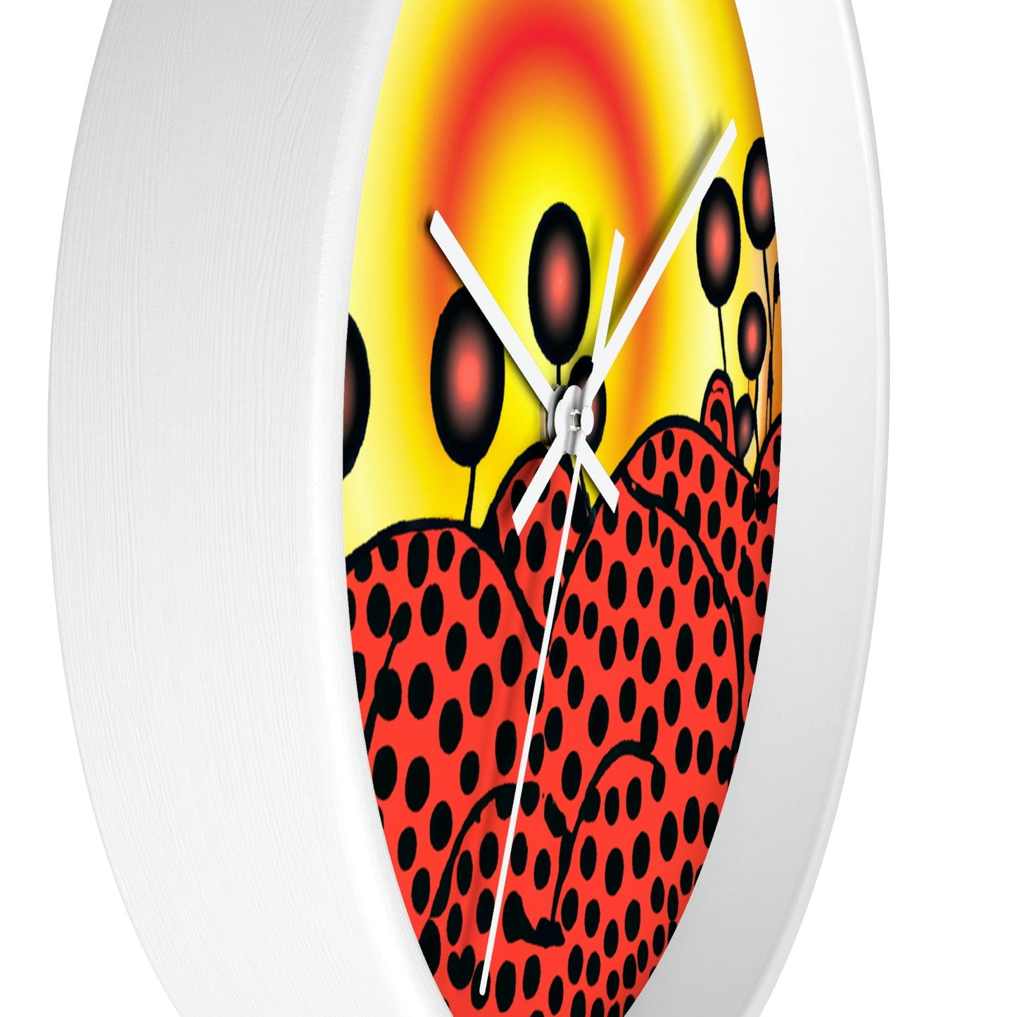 "A New Dawn's Glow" - The Alien Wall Clock