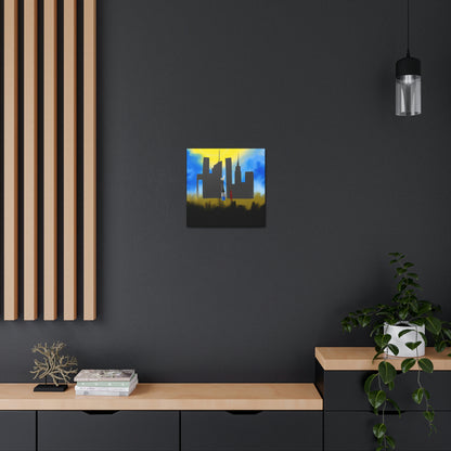 "Cityscapes in a Changing Climate" - Canvas