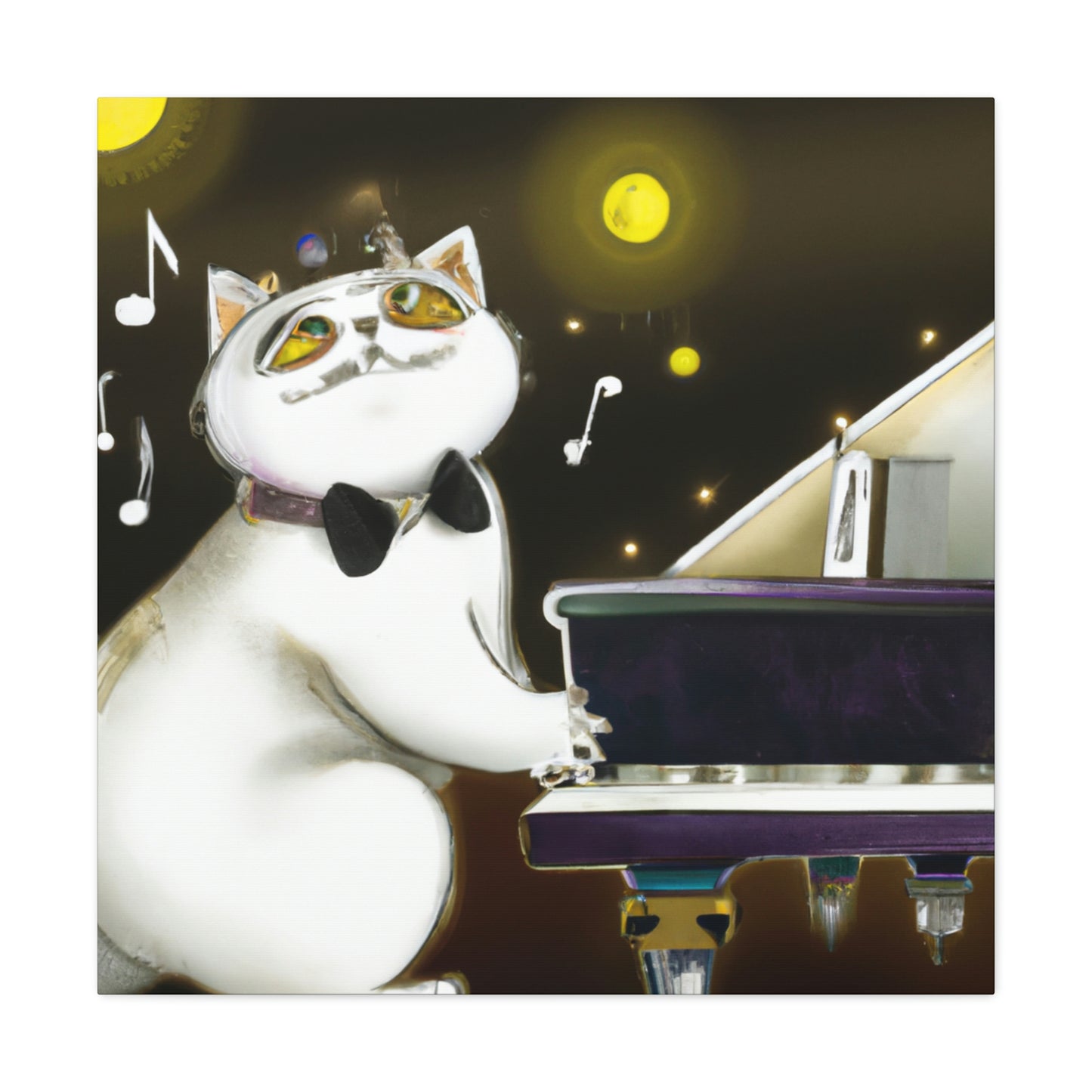 "The Magical Musician: A Cat's Tale" - The Alien Canva