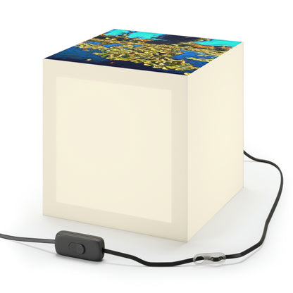 "Invasion of the Pond Monsters" - The Alien Light Cube Lamp