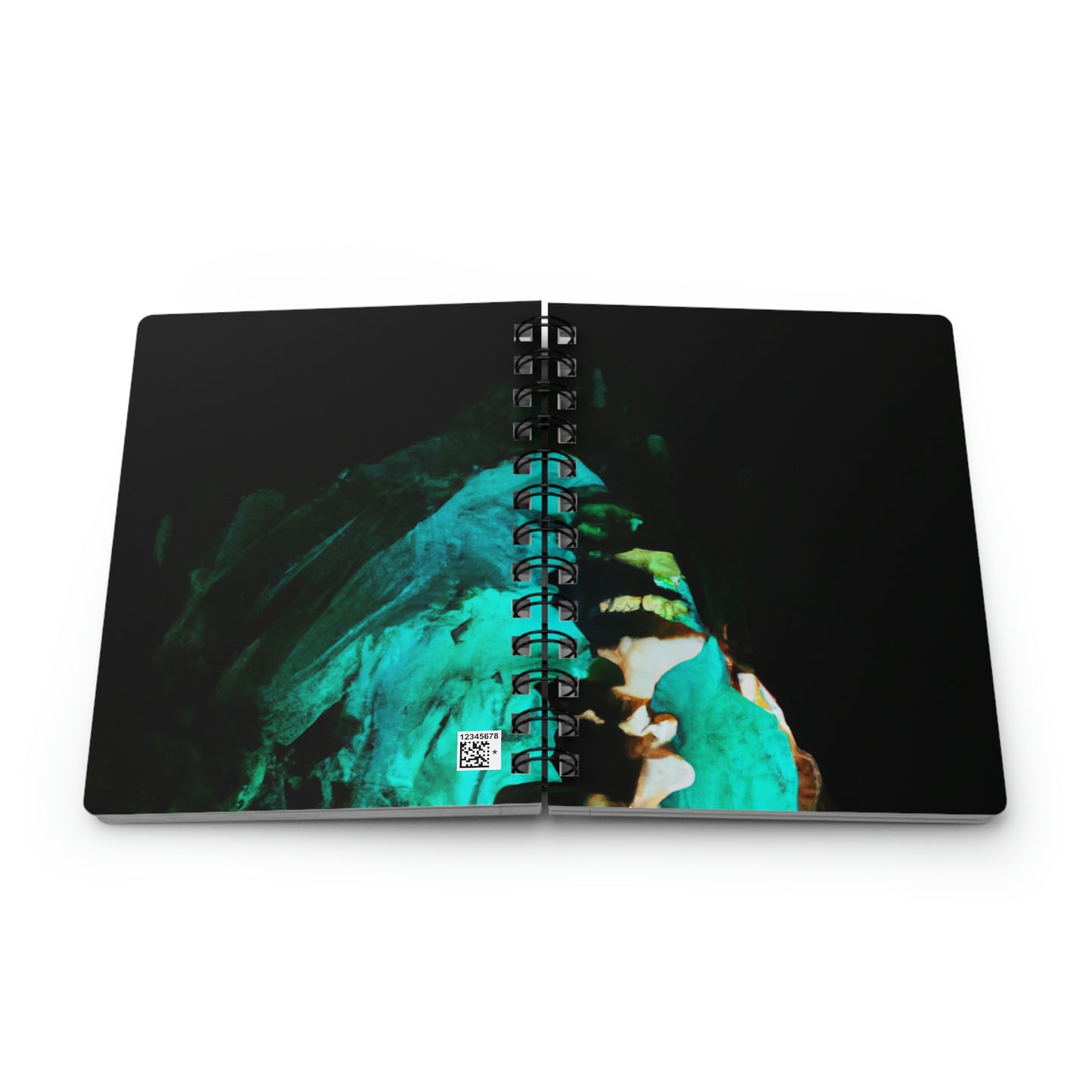 The Gleaming Relic of the Cave - The Alien Spiral Bound Journal