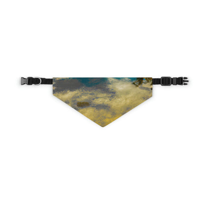 "Abyssal Gateway" - The Alien Pet Bandana Collar