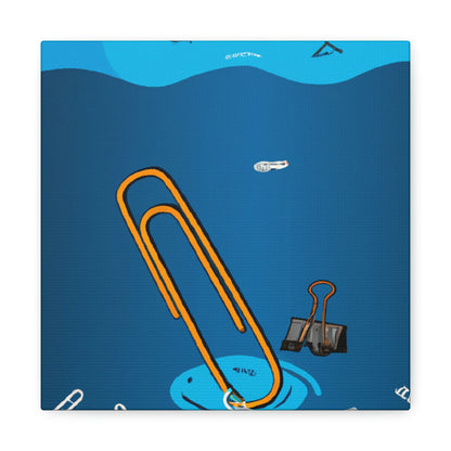 "A Paperclip Against the Tide: Escaping a Sinking Submarine" - The Alien Canva