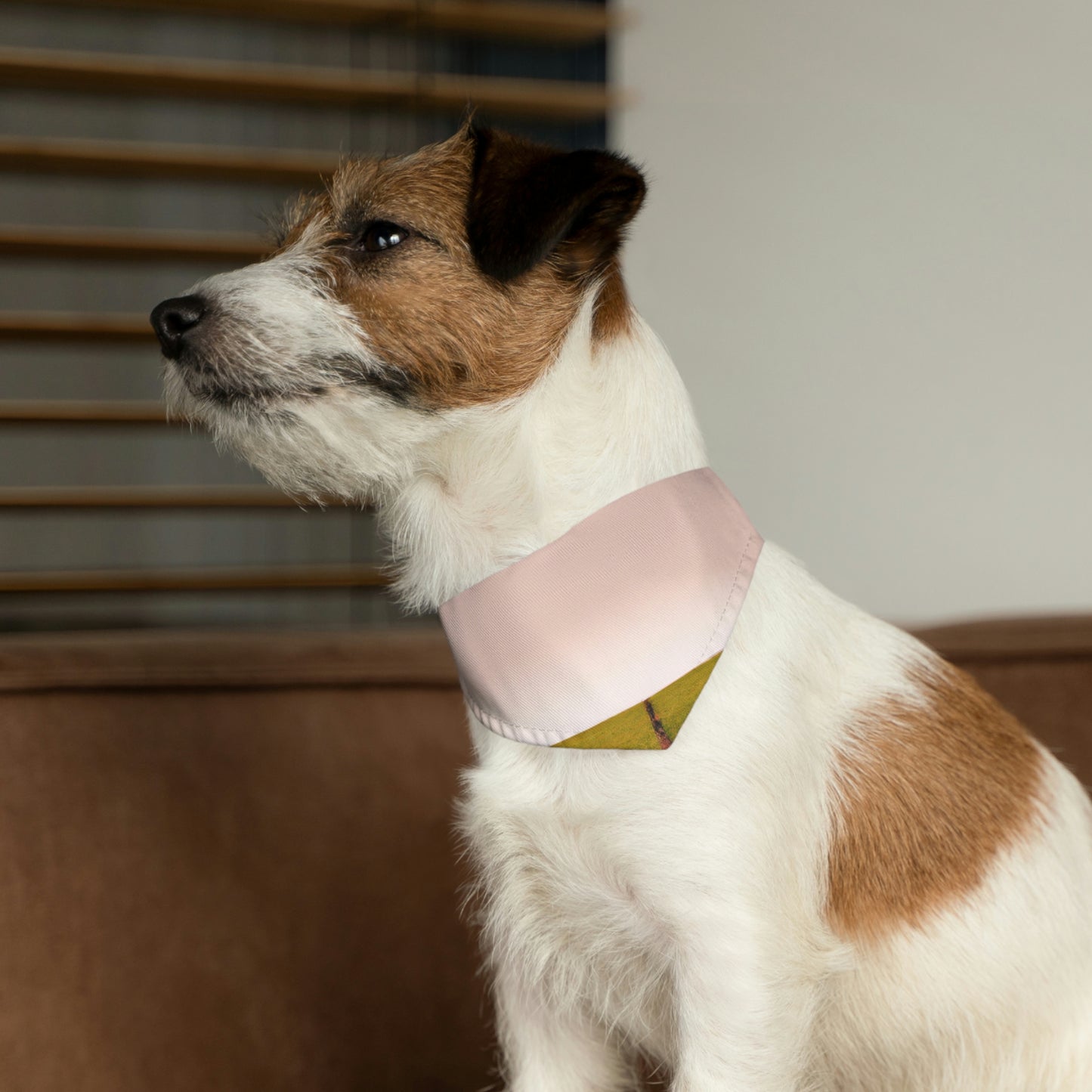 "Golden Horizon at Dusk" - Das Alien Pet Bandana Halsband