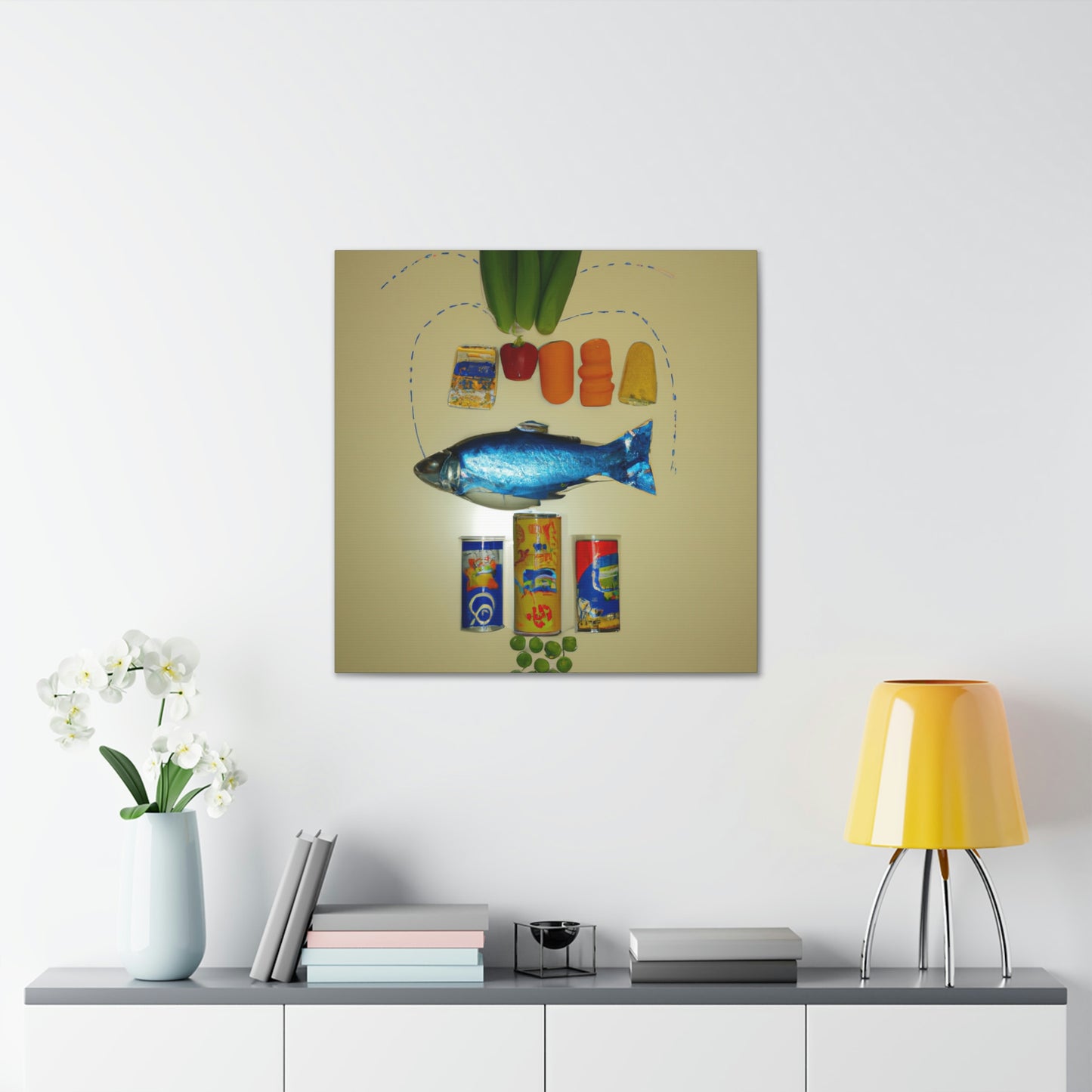 "The Grocery Store Art Project" - Canvas