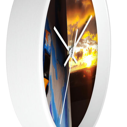 "Calm After the Storm" - The Alien Wall Clock