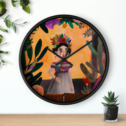 "A Child's Unexpected Enchanted Journey" - The Alien Wall Clock