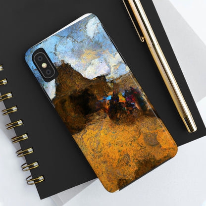 "Dusty Pilgrims at the Forgotten Shrine" - The Alien Tough Phone Cases