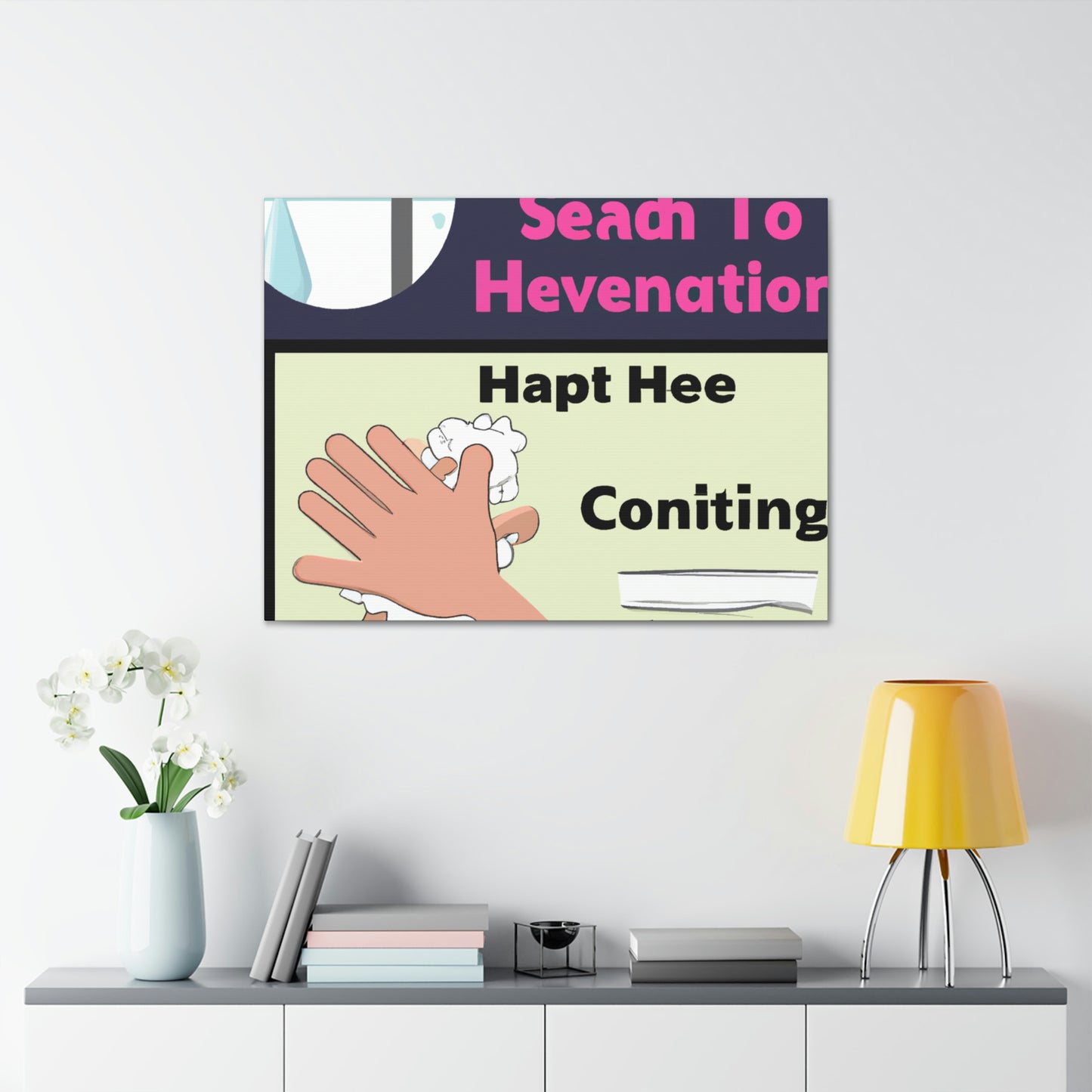 "Clean Hands, Healthy Habits: Staying Safe During a Pandemic" - Canvas