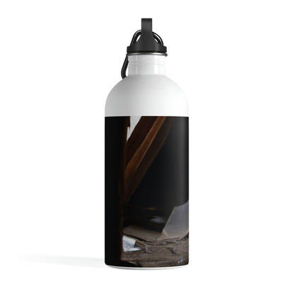 "The Forgotten Attic's Secret Treasure" - The Alien Stainless Steel Water Bottle