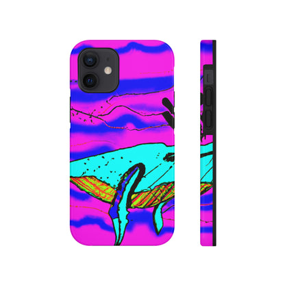 "Glow of the Neon Sea" - The Alien Tough Phone Cases