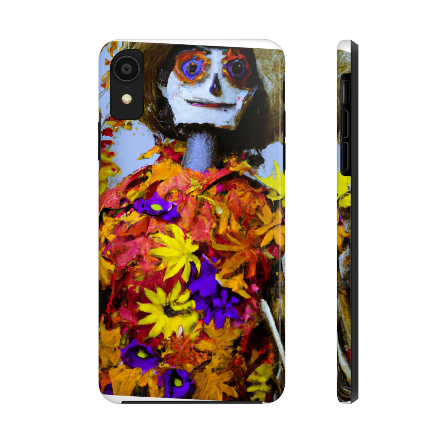 "Autumn Scarecrow Blues" - Die Alien Tough Phone Cases