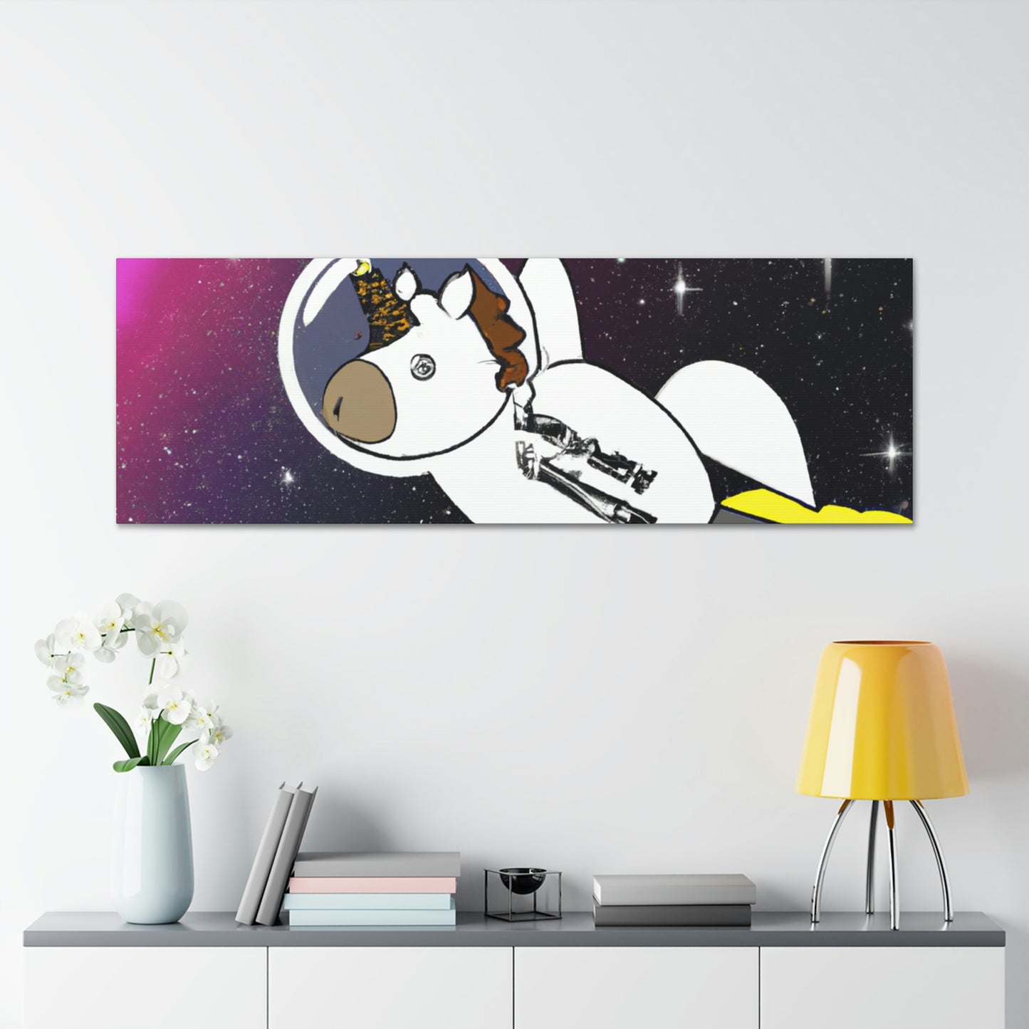 "The Unicorn Odyssey: Exploring New Frontiers in the Search for Life." - The Alien Canva