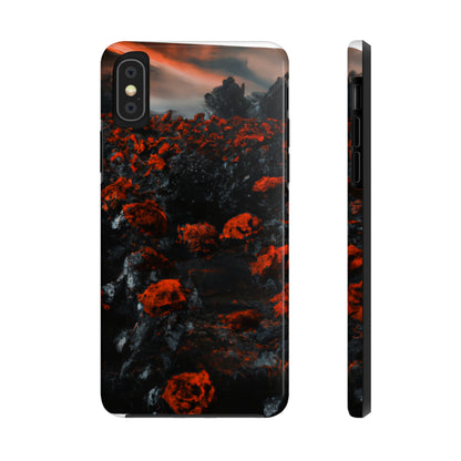 "Inferno der Blüten" - Die Alien Tough Phone Cases