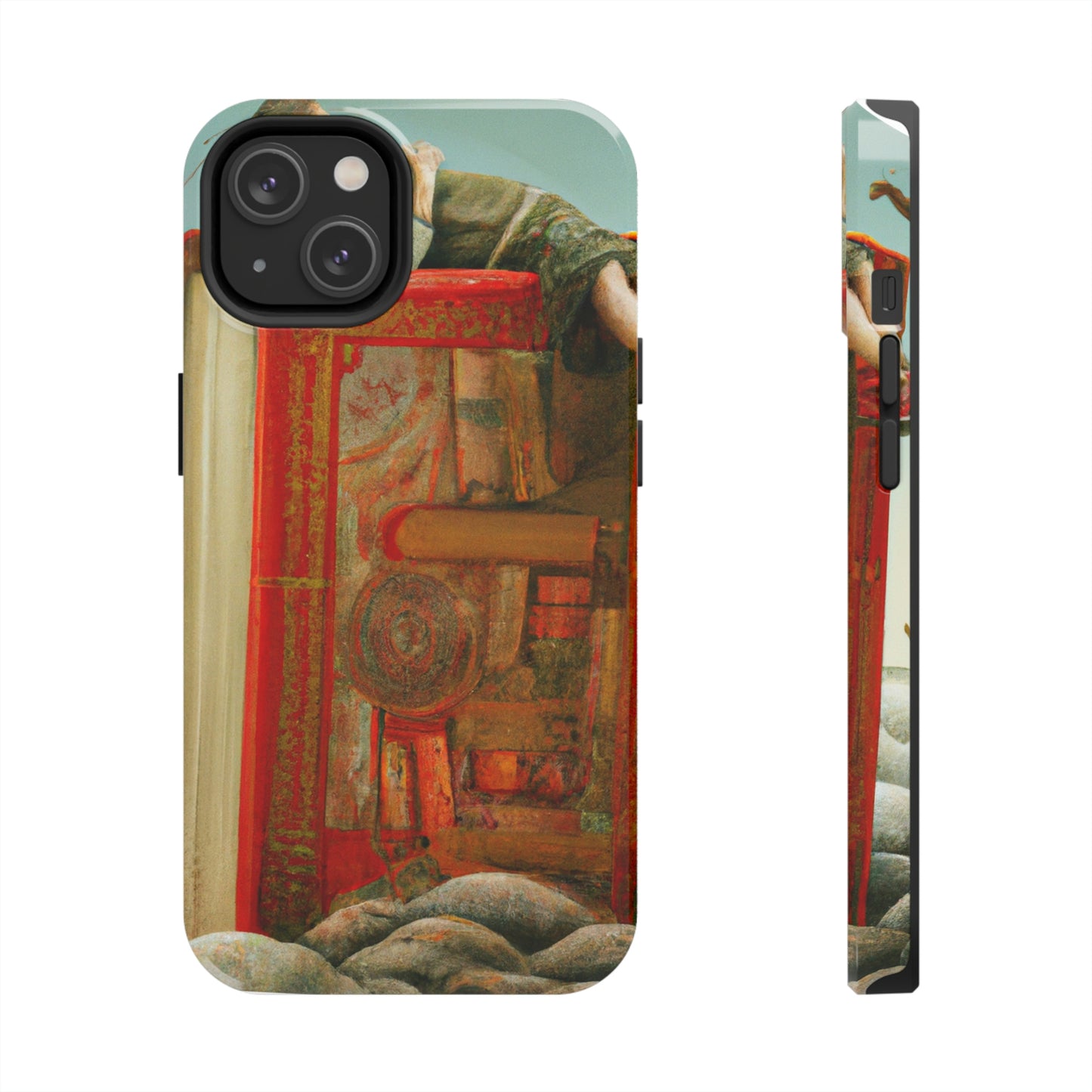 "Cradled by Knowledge" - Die Alien Tough Phone Cases