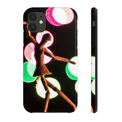 "Dancing in a Starry Shower". - The Alien Tough Phone Cases