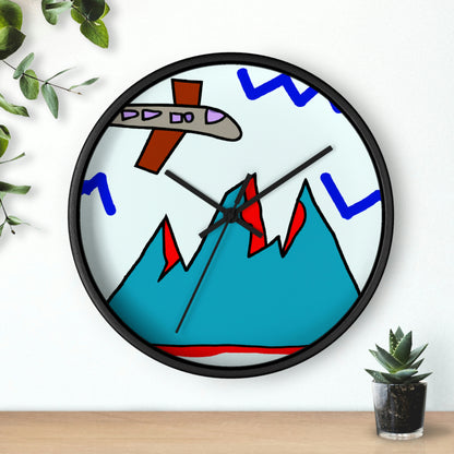 "Eye to Eye with Nature's Challenge" - The Alien Wall Clock