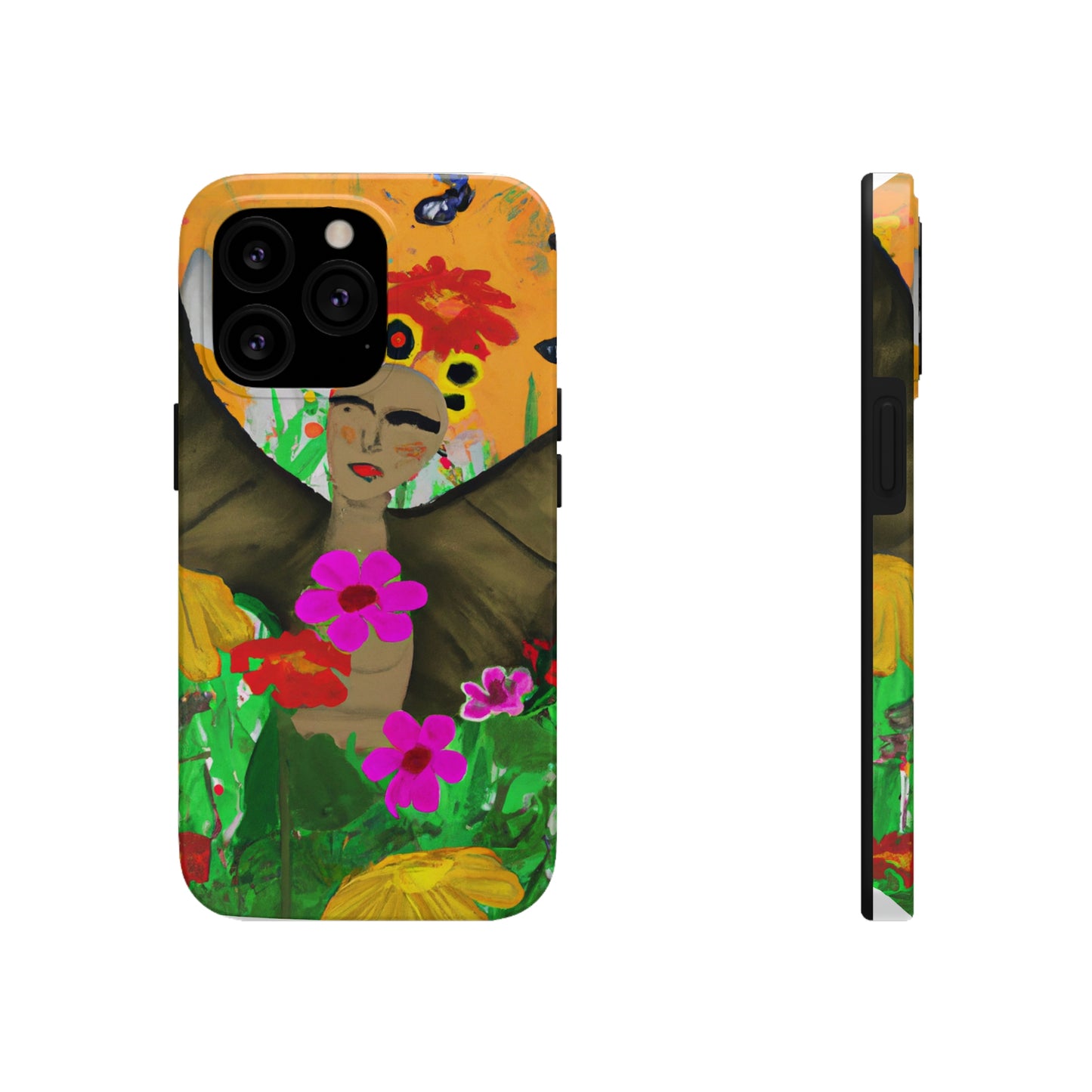 "Butterfly Ballet in the Wildflower Meadow" - The Alien Tough Phone Cases